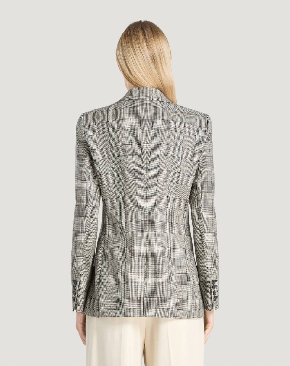 Pt Torino Blazer in lana check Qualità Garantita