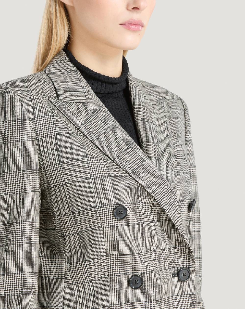 Pt Torino Blazer in lana check Qualità Garantita