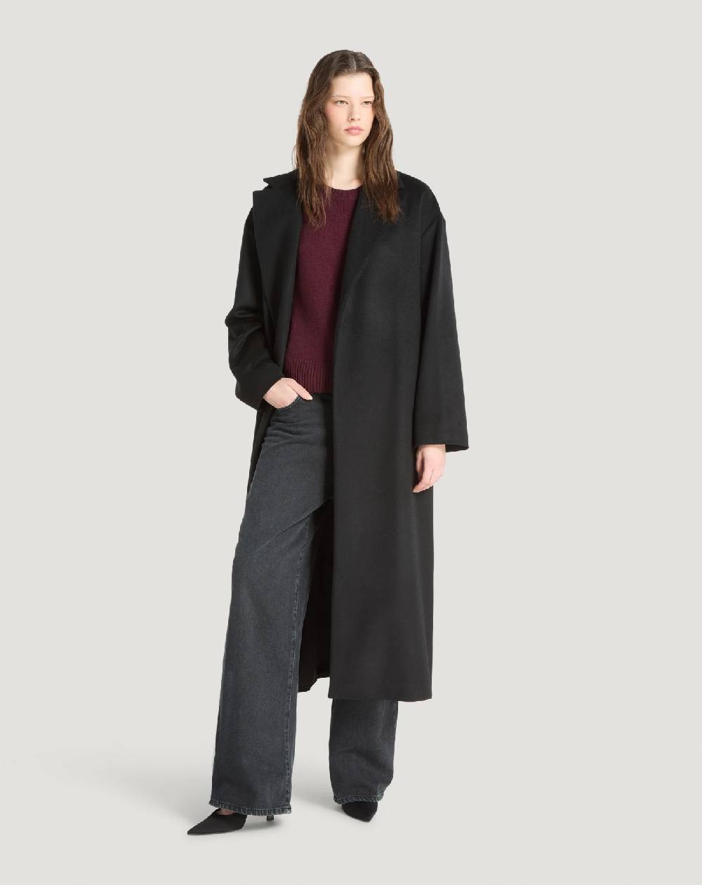 Pt Torino Jeans Miley in black denim Consegna Veloce