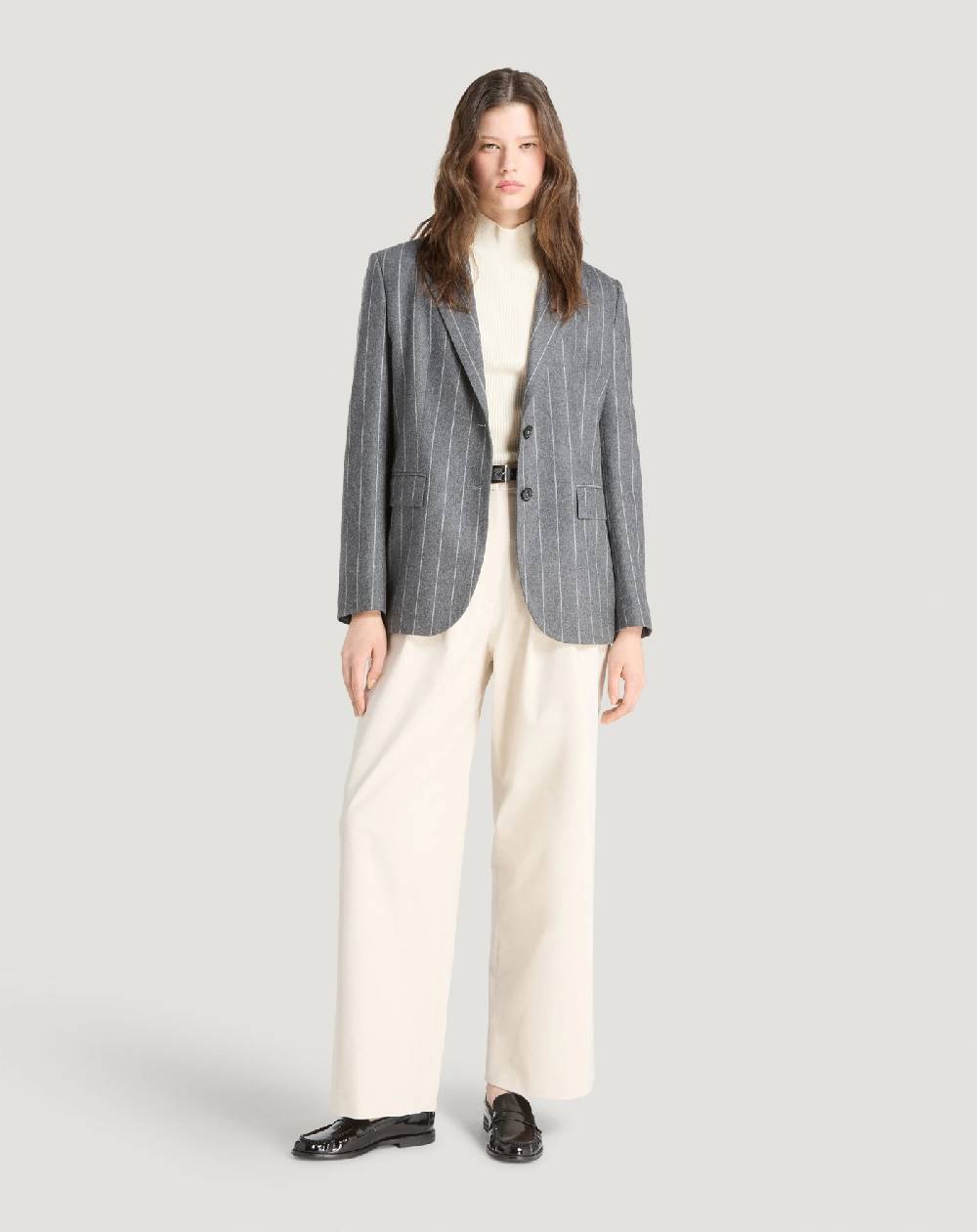 Pt Torino Pantaloni Frankie in twill Spedizione Gratuita