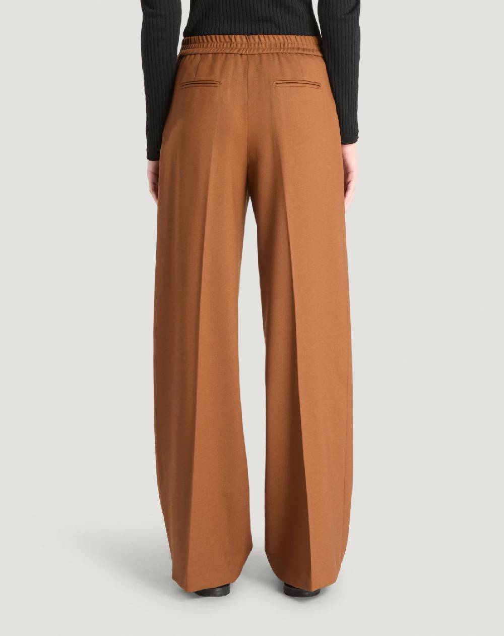 Pt Torino Pantaloni Lorenza in lana stretch Pezzi Unici
