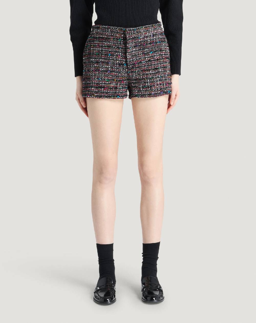Pt Torino Shorts Julie in tweed multicolor Qualità Garantita