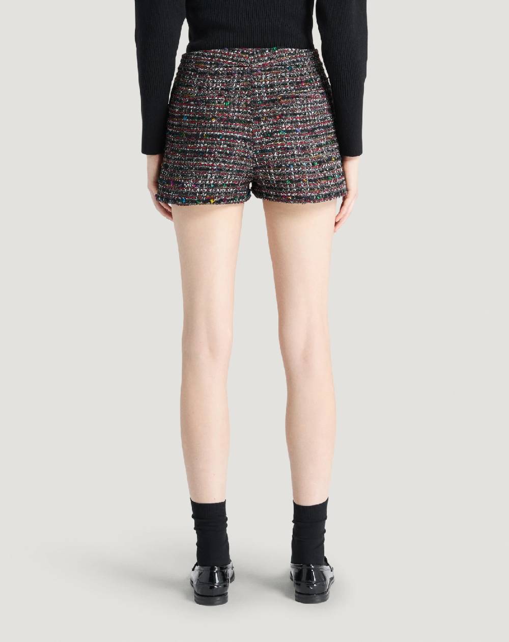 Pt Torino Shorts Julie in tweed multicolor Qualità Garantita