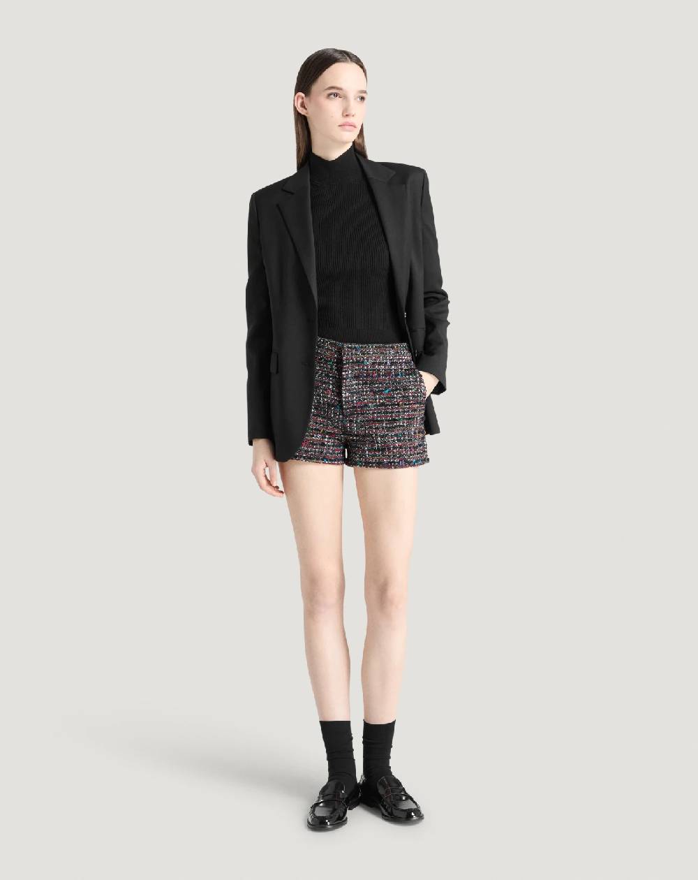 Pt Torino Shorts Julie in tweed multicolor Qualità Garantita