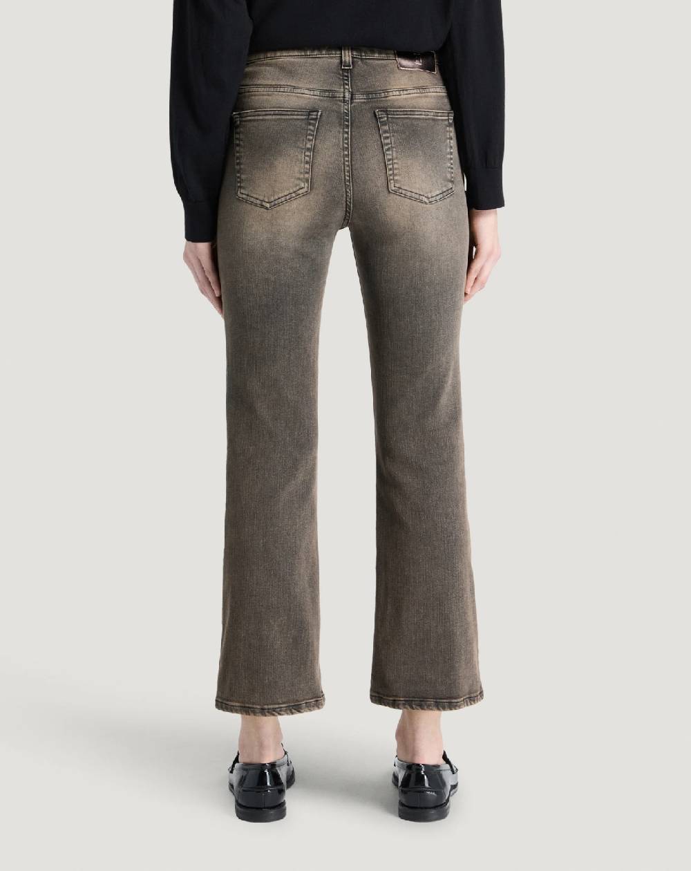 Pt Torino Jeans Kim in black denim stretch Acquista Ora