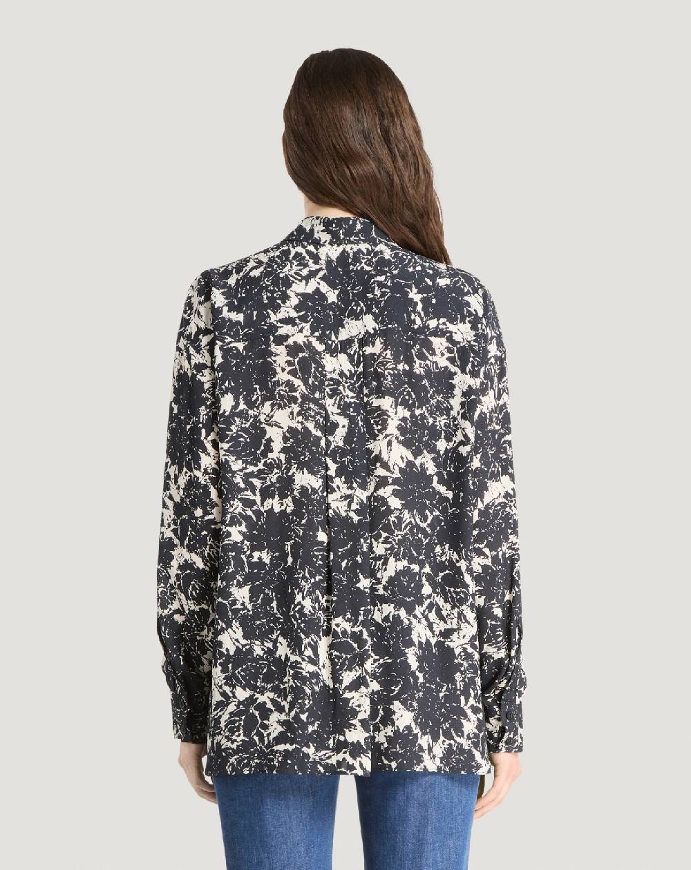 Pt Torino Camicia in georgette stampata Vendita Calda