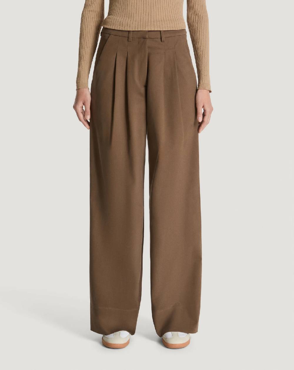 Pt Torino Pantaloni Frankie in twill In Saldo