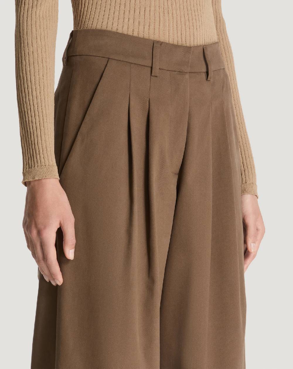 Pt Torino Pantaloni Frankie in twill In Saldo