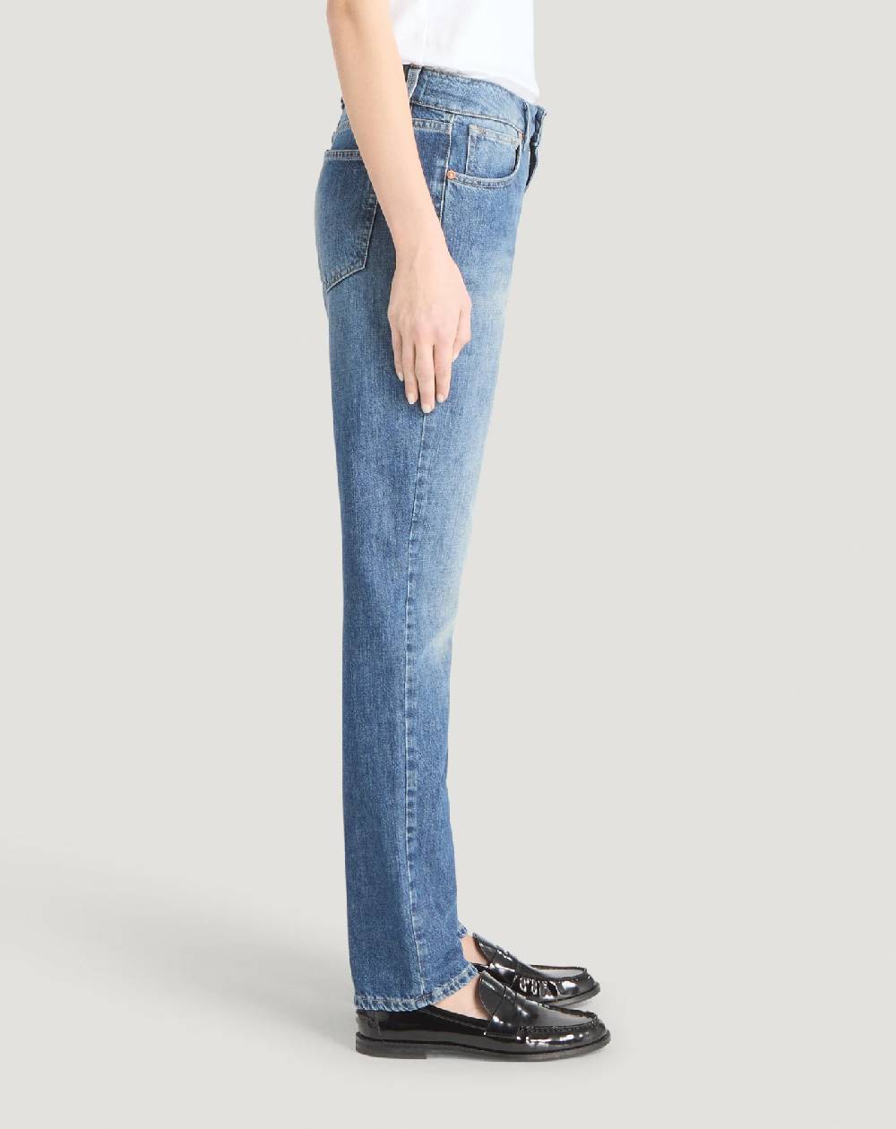 Pt Torino Jeans Alanis in denim di cotone Nuova