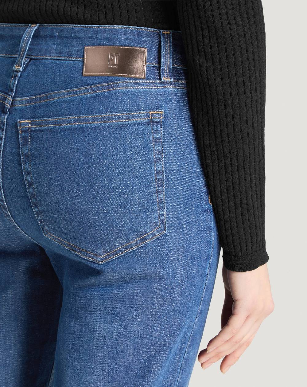 Pt Torino Jeans Alanis in stretch indigo batavia Moda