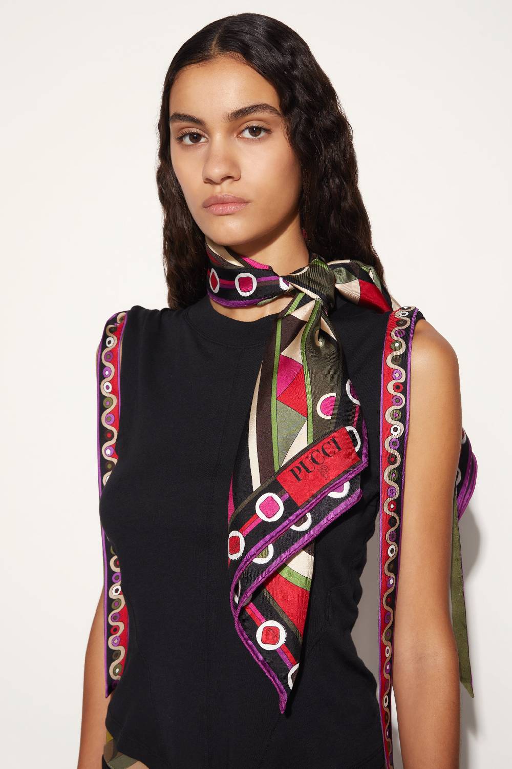 Pucci Foulard in seta con stampa Vivara ACQUISTA ORA