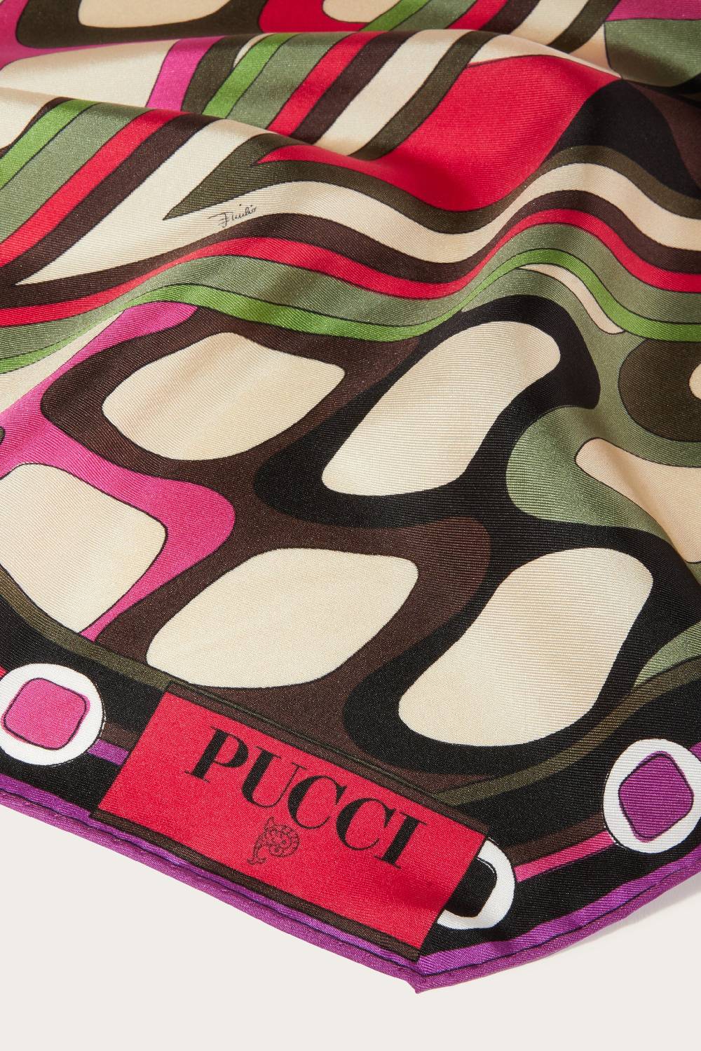Pucci Foulard in seta con stampa Vivara ACQUISTA ORA