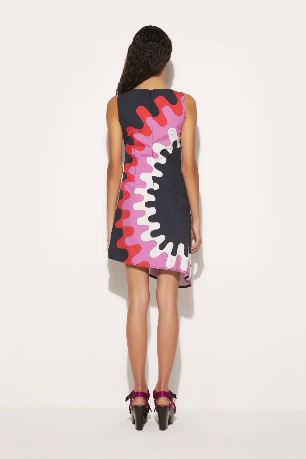 Pucci Mini abito con arricciature e stampa Bersaglio In Saldo