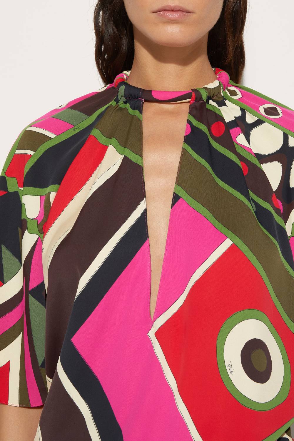 Pucci Top con stampa Vivara Nuova