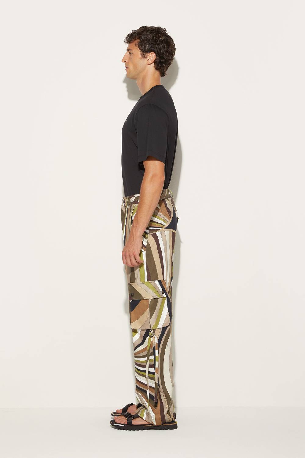 Pucci Pantaloni cargo con stampa Iride Offerta speciale della fabbrica