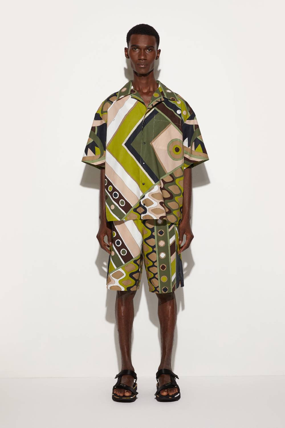 Pucci Camicia da bowling con stampa Vivara Nuovo