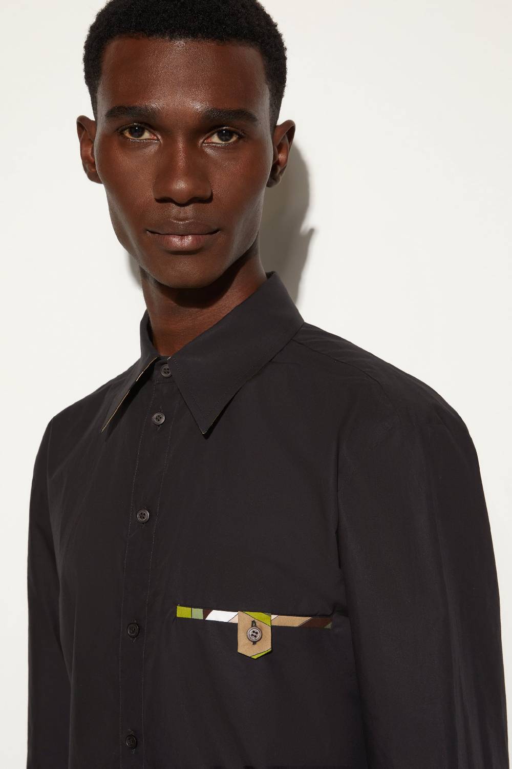 Pucci Camicia in popeline di cotone Spedizione Gratuita