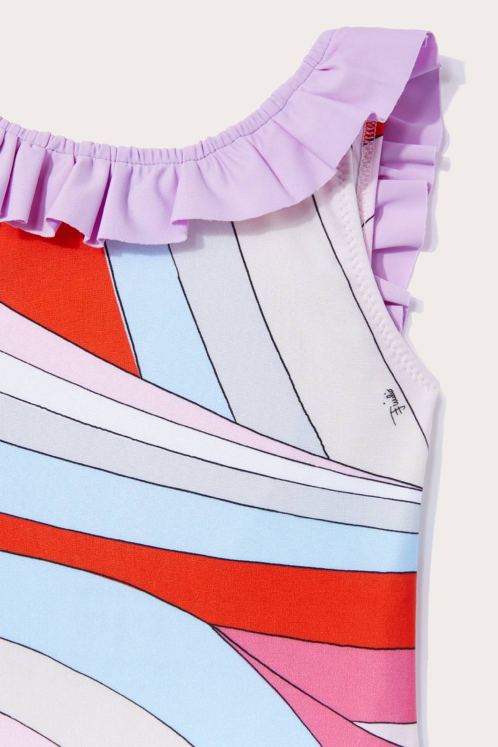 Pucci Costume con stampa Iride Consegna Veloce