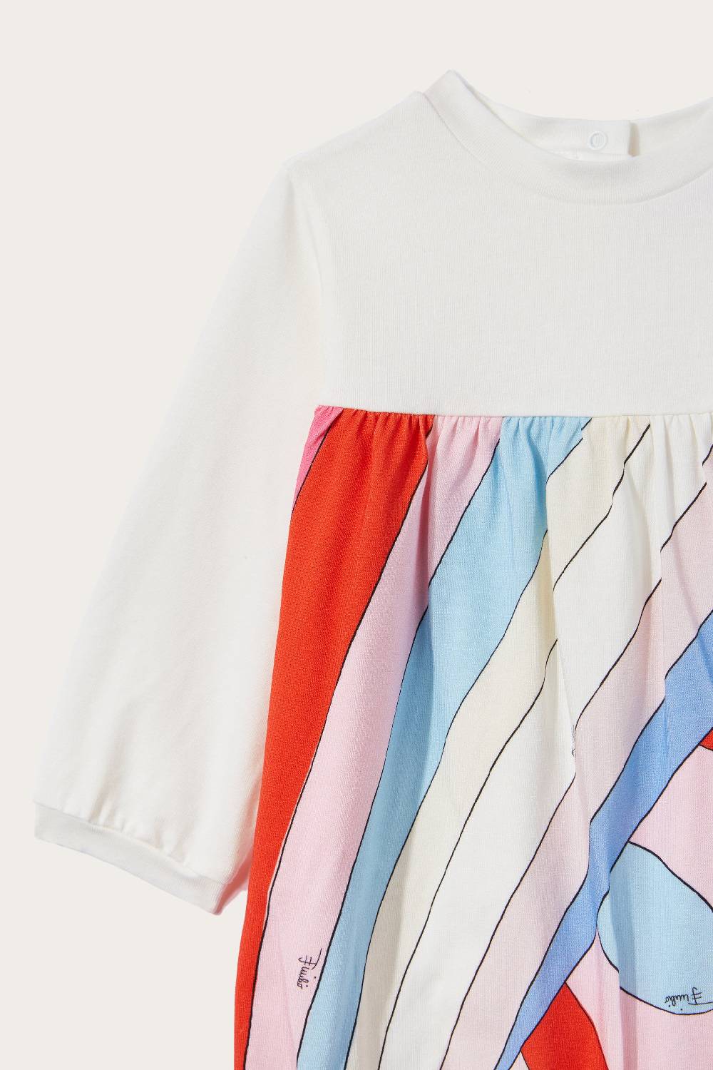 Pucci Completo neonato con stampa Iride Presa