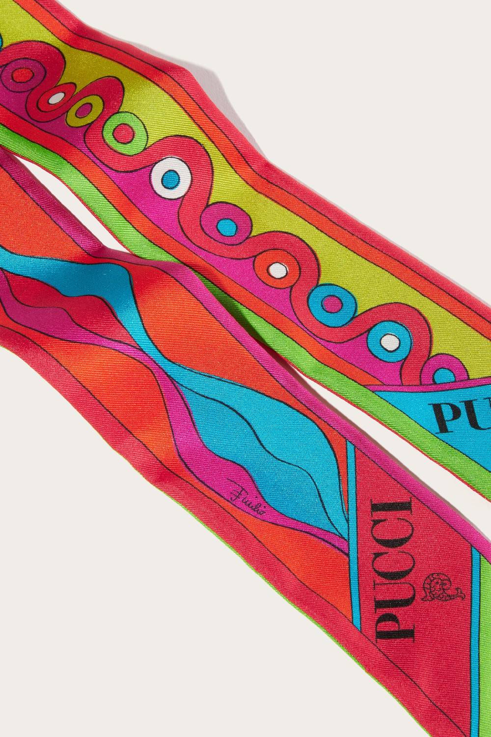 Pucci Foulard in seta con stampa Iride Online