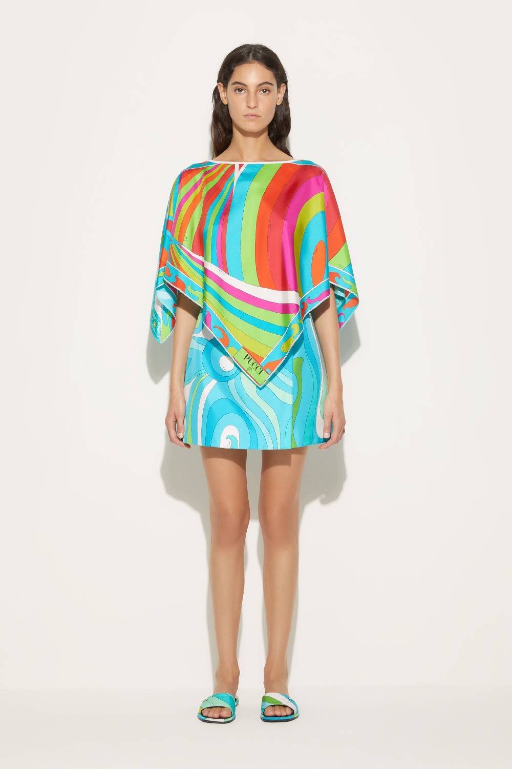 Pucci Top in seta con stampa Iride Outlet