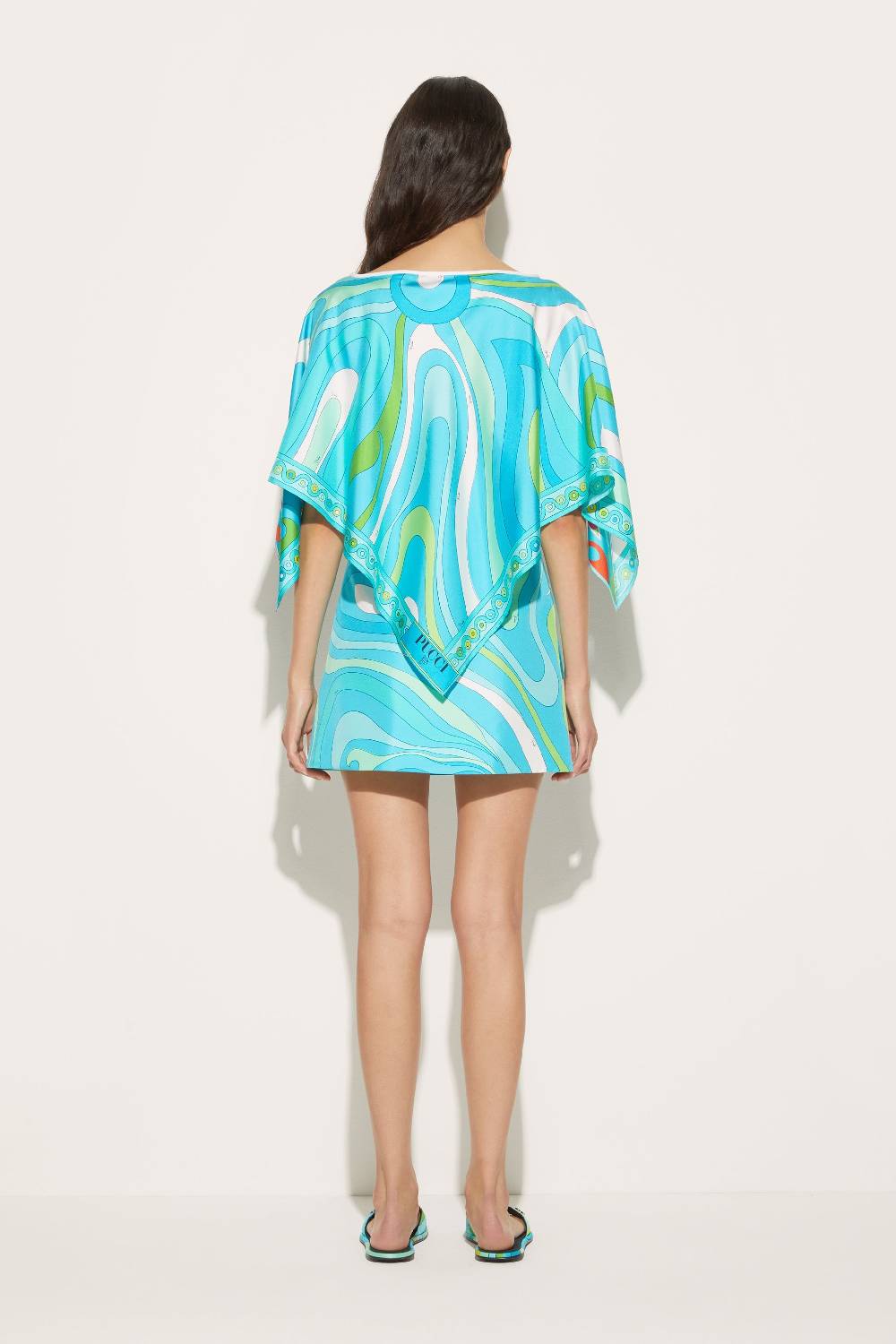 Pucci Top in seta con stampa Iride Outlet