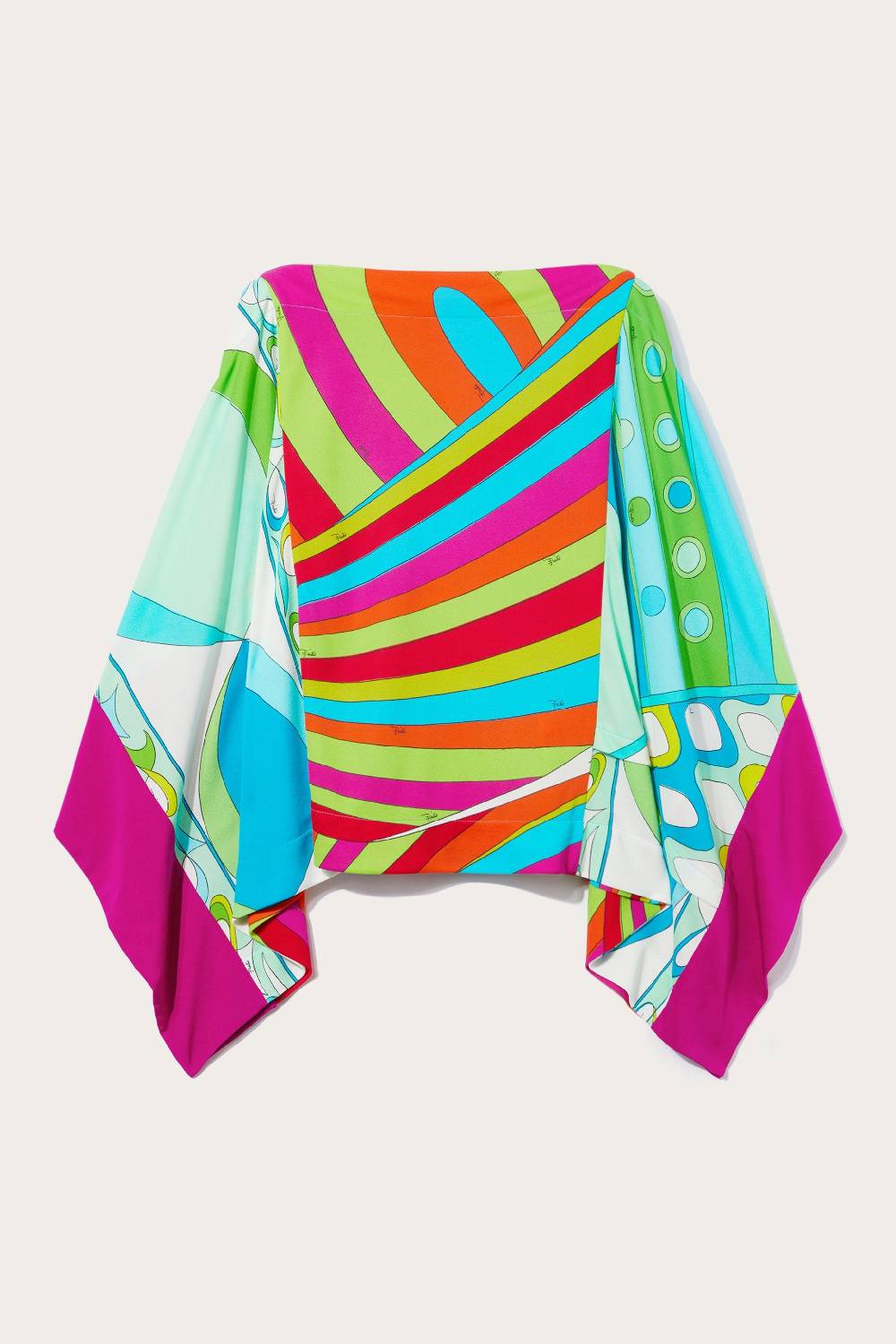 Pucci Top kaftano con stampe patchwork Hotsell