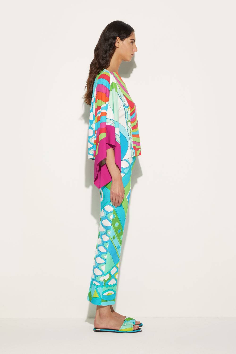 Pucci Top kaftano con stampe patchwork Hotsell