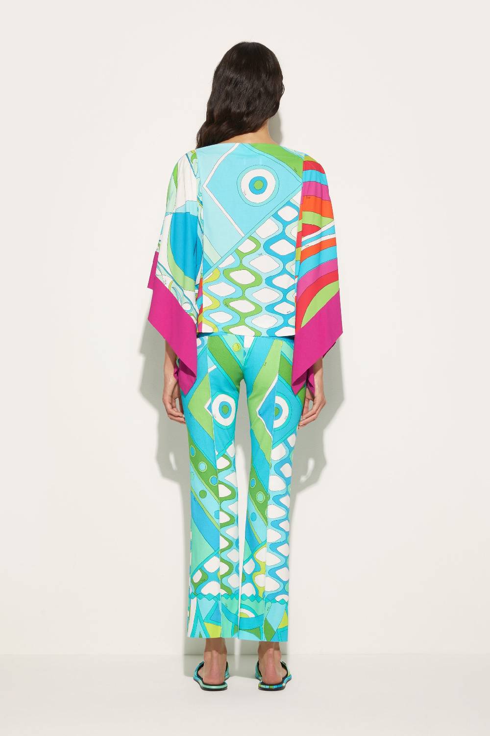 Pucci Top kaftano con stampe patchwork Hotsell