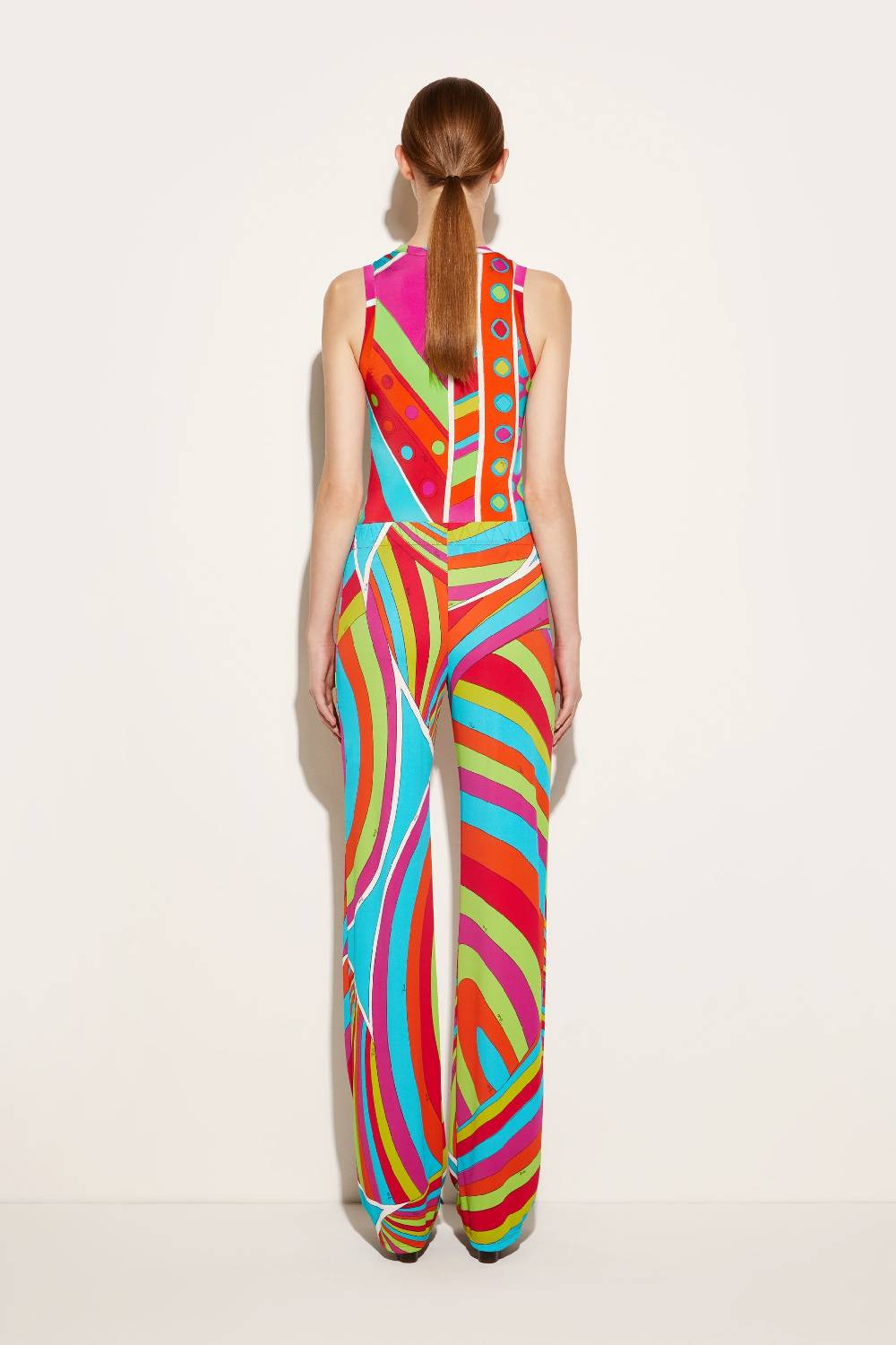 Pucci Pantaloni con stampa Iride Vendita Calda
