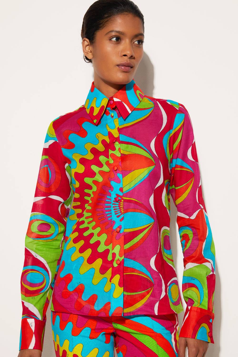 Pucci Camicia con stampa Bersaglio I Più Venduti