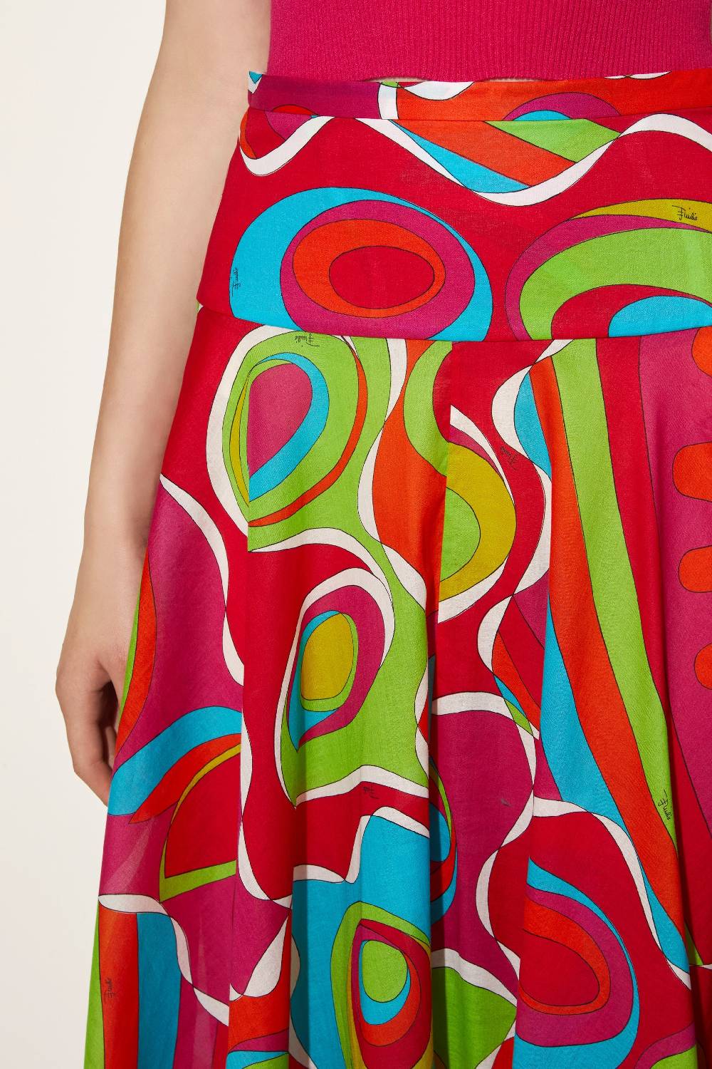 Pucci Gonna lunga con stampa Bersaglio Vendite Flash