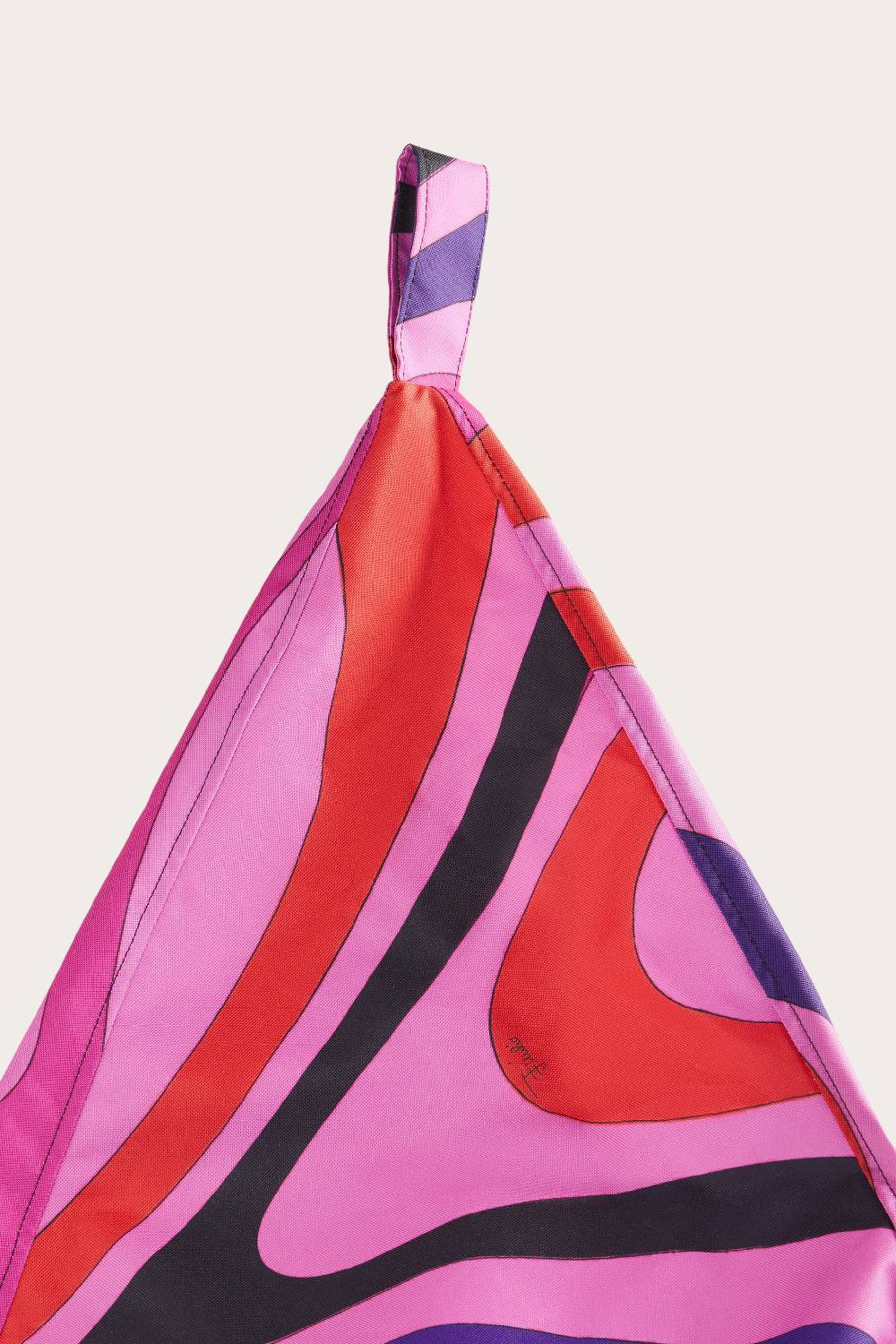 Pucci Pouf a sacco con stampa Marmo Nuova
