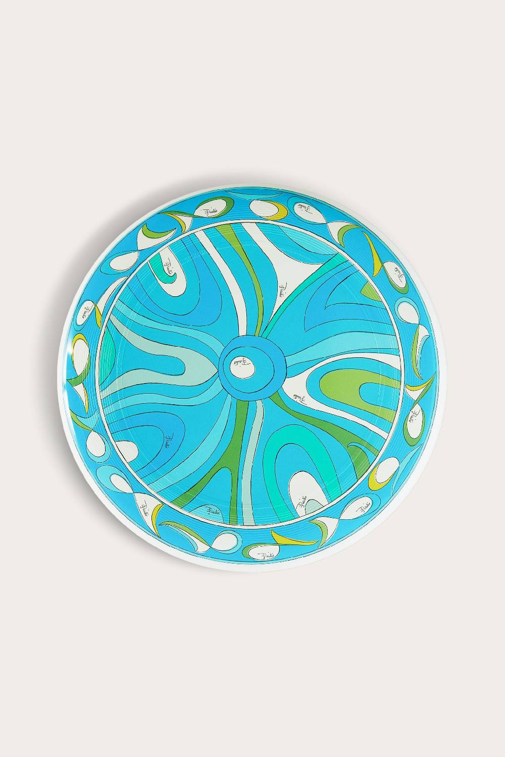 Pucci Frisbee con stampa Marmo Italia
