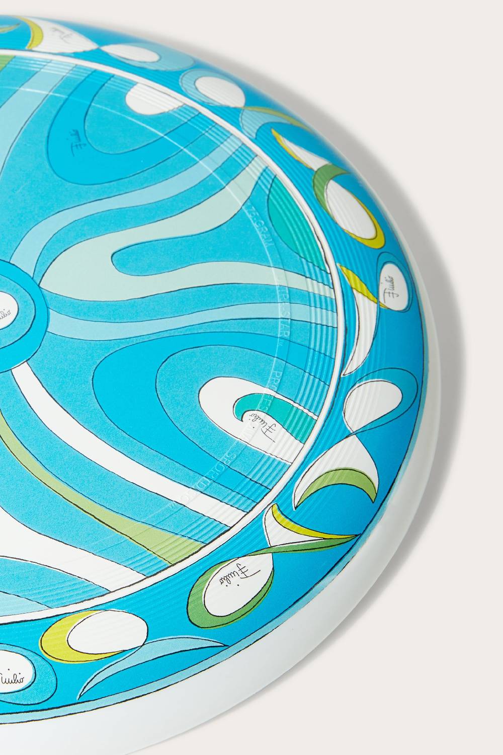 Pucci Frisbee con stampa Marmo Italia
