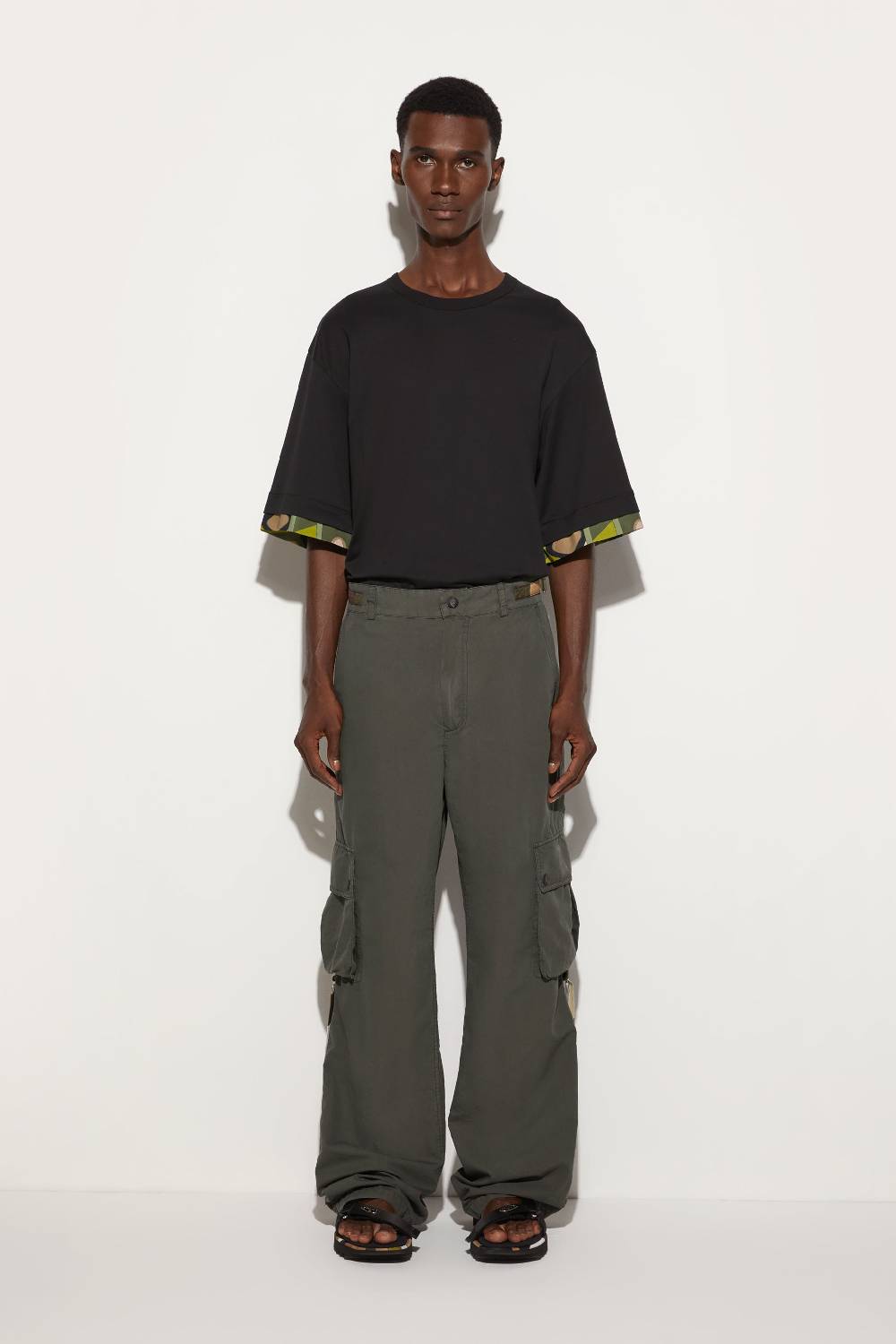 Pucci Pantaloni cargo toile di cotone Consegna Veloce