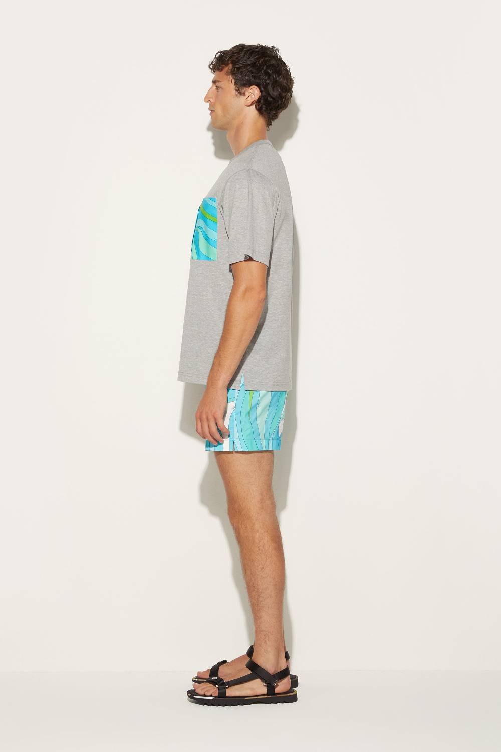 Pucci T-shirt con stampa Marmo Shopping Online
