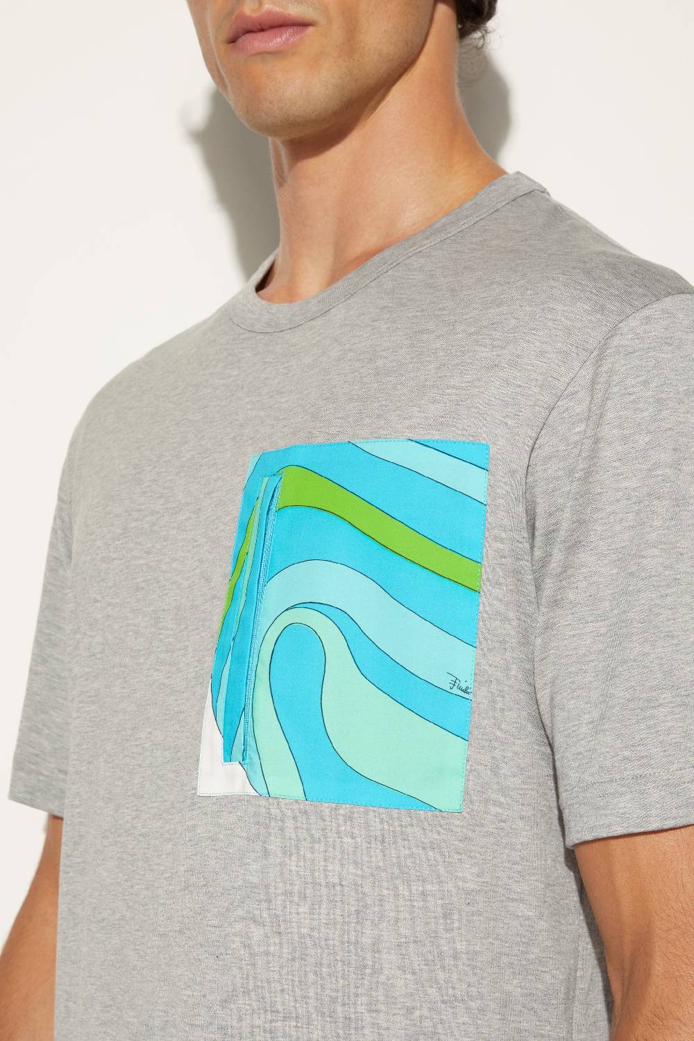 Pucci T-shirt con stampa Marmo Shopping Online