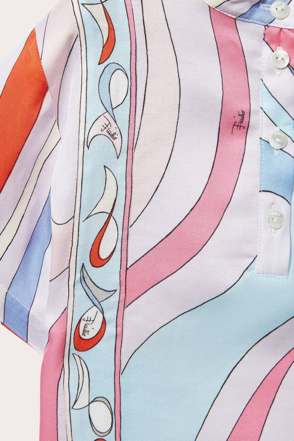 Pucci Camicia con stampa Marmo Offerte