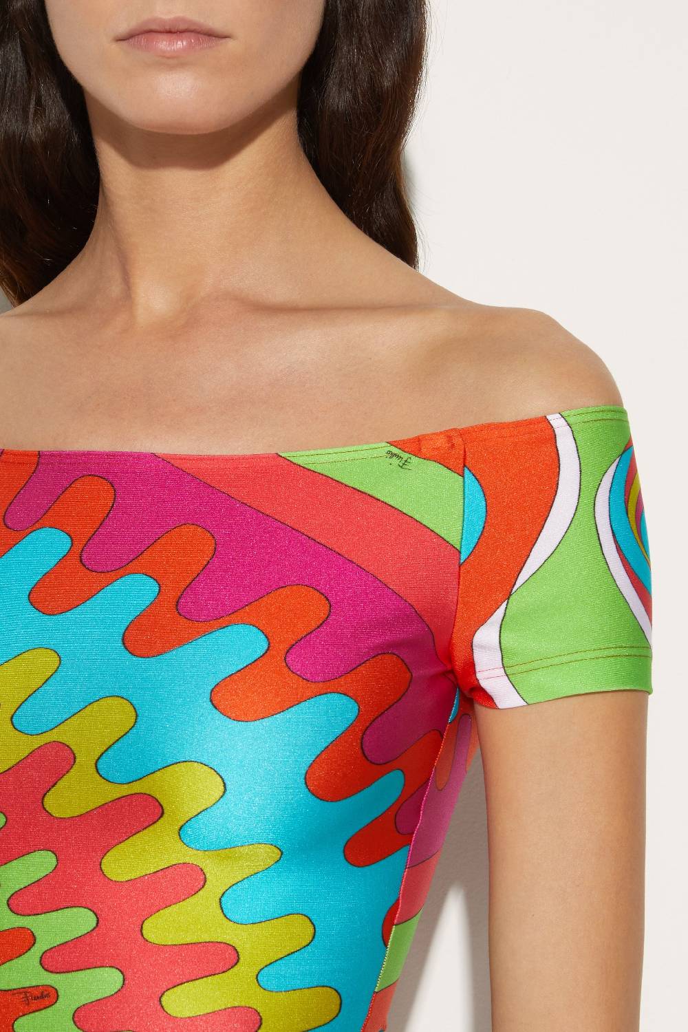 Pucci Top con stampa Bersaglio 2025