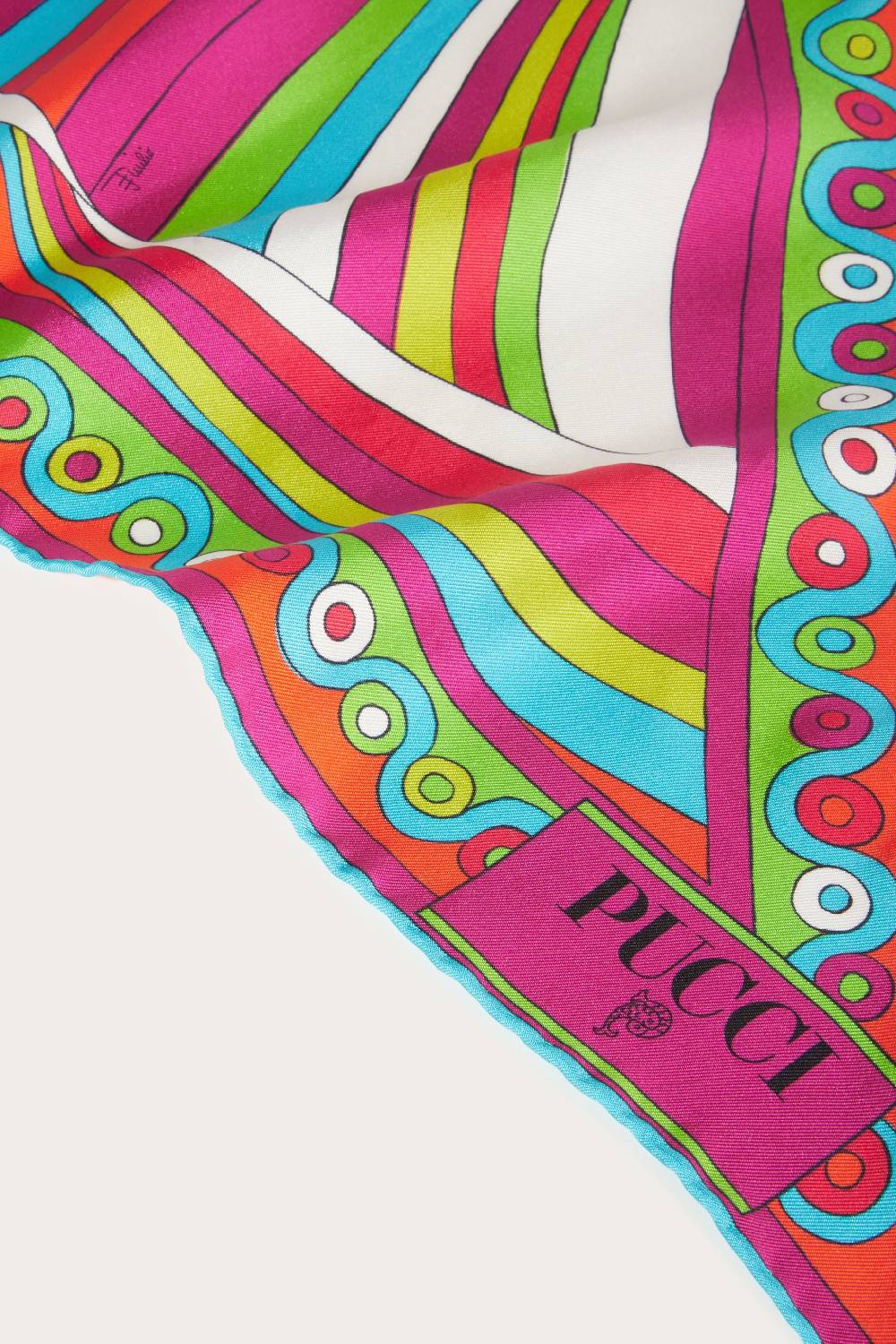 Pucci Foulard in seta con stampa Iride Promozione