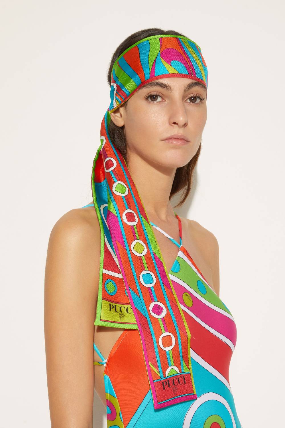 Pucci Foulard in seta con stampa Vivara Pezzi Unici
