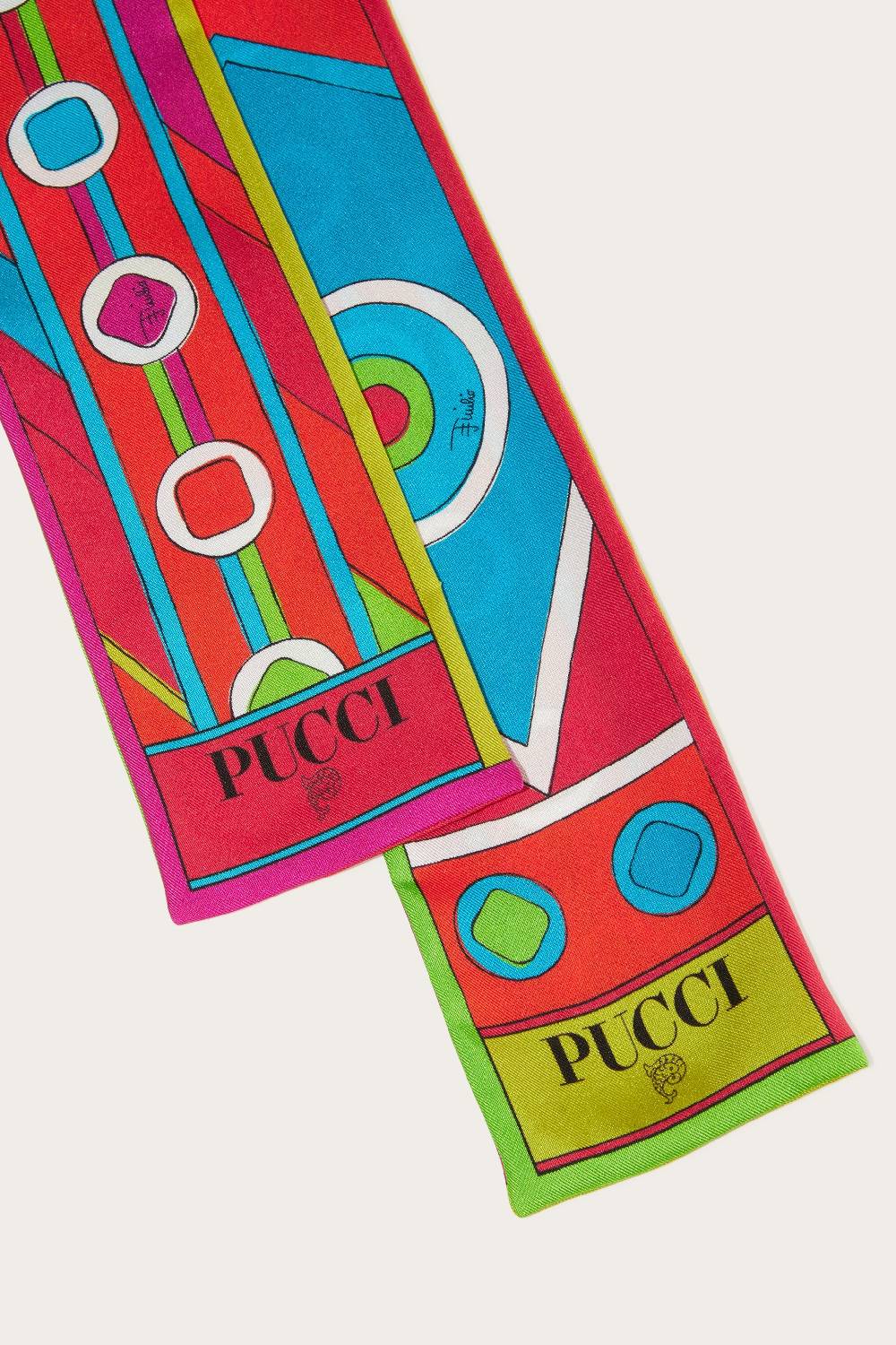 Pucci Foulard in seta con stampa Vivara Pezzi Unici