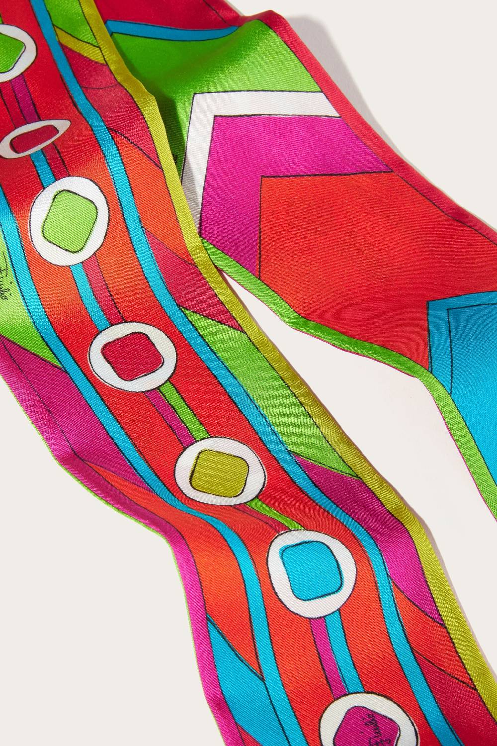 Pucci Foulard in seta con stampa Vivara Pezzi Unici