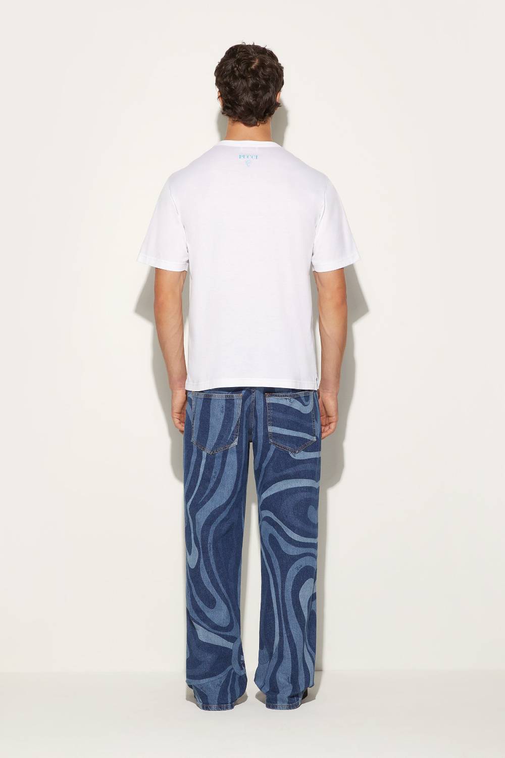 Pucci T-shirt con inserto Marmo Acquista Ora