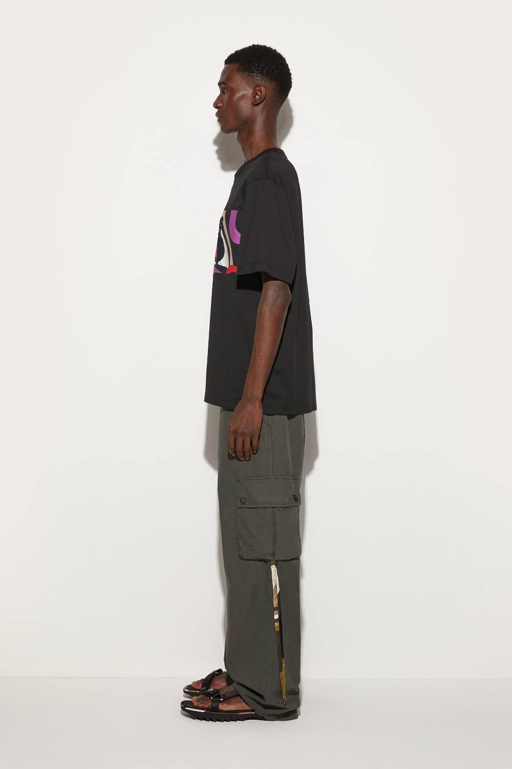 Pucci T-shirt con inserto Marmo Shopping Online