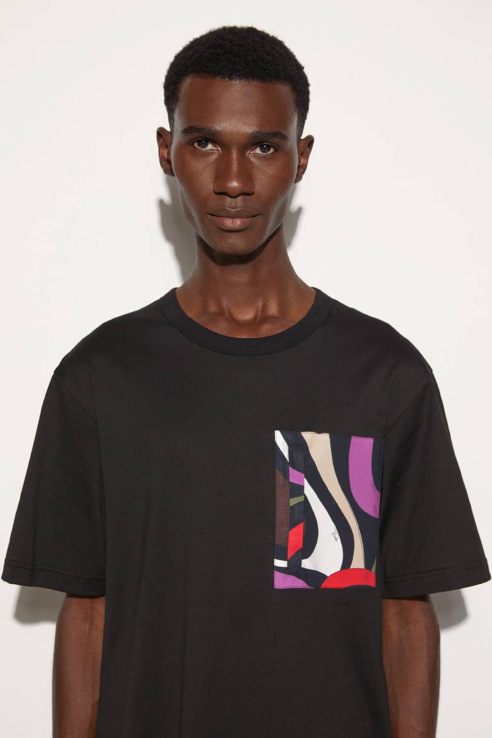 Pucci T-shirt con inserto Marmo Shopping Online