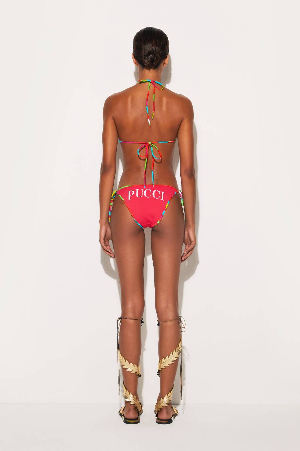 Pucci Slip bikini con stampa Pucci P In Vendita