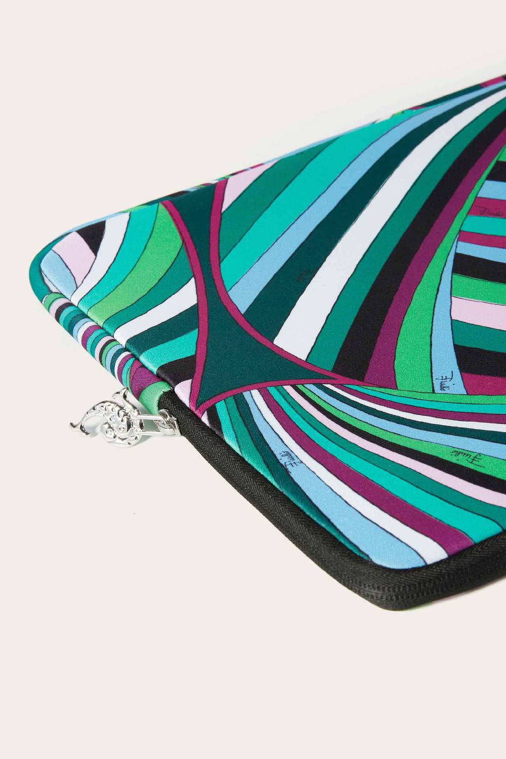 Pucci Iride-Print Laptop Case Nuovo
