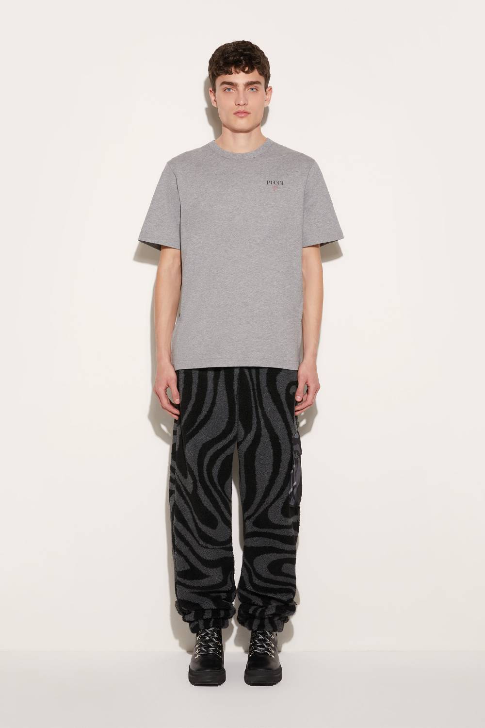 Pucci Pantaloni jacquard con motivo Marmo Fino Al -60%